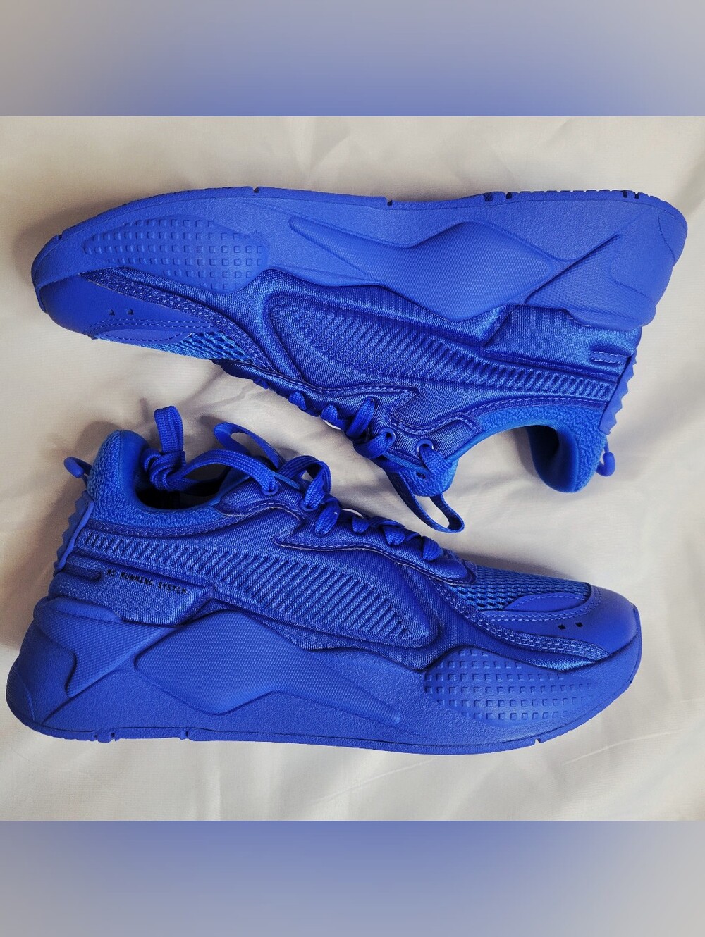 NWT Puma RS-X Blue / Bluemazing Sneakers, Size 8